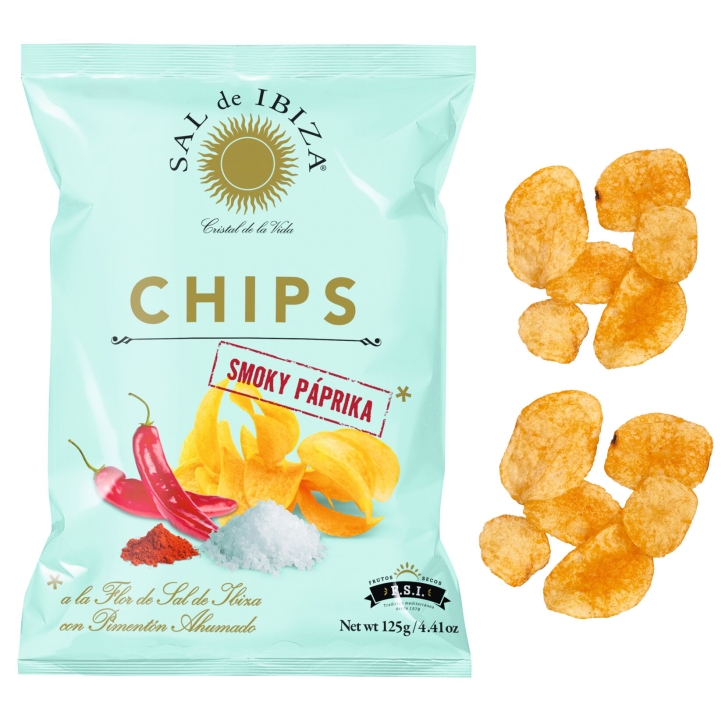 Sal de Ibiza - Kartoffelchips mit Piementón de La Vera