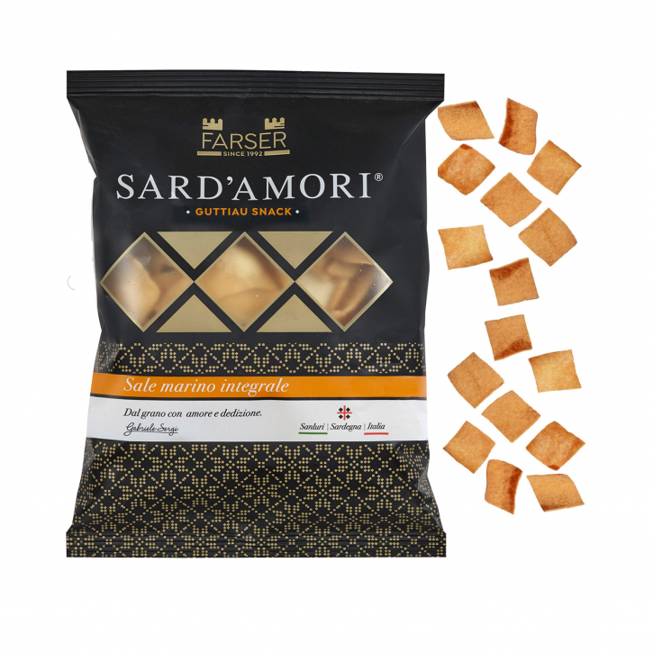 Sardische Chips - SARD'AMORI Guttiau Snack Sale Marino