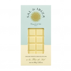 Creamy white Chocolate al la Flor de Sal